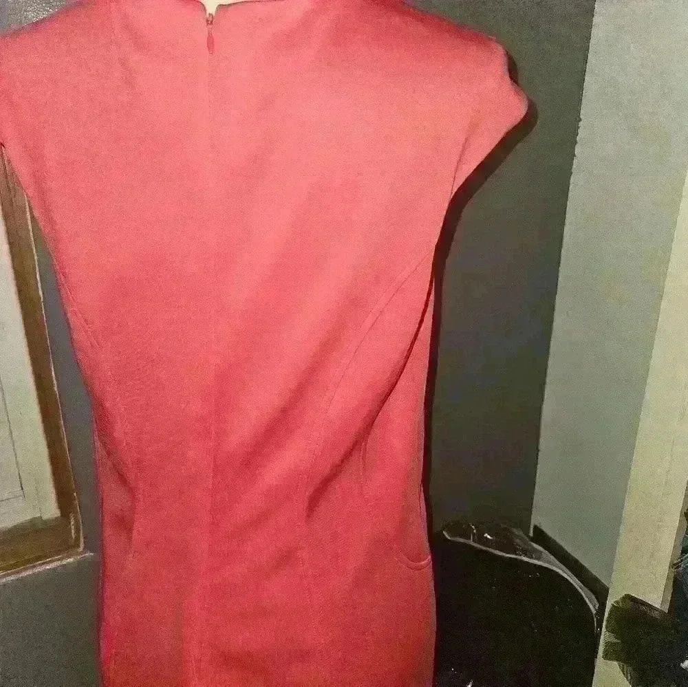 Betsey Johnson Womans Hot Pink Dress Size 10. - Picture 4 of 12